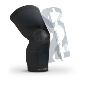 Compex Trizone Knee - wstrzyknięty silikon
