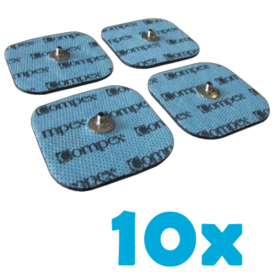 10 sztuk compex elektrody samoprzylepne 5x5 cm paczka