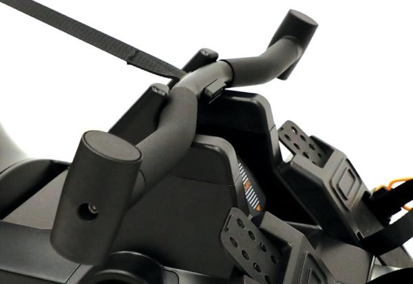 wioslarz magnetyczno powietrzny - uchwyty ergometru wioslarskiego