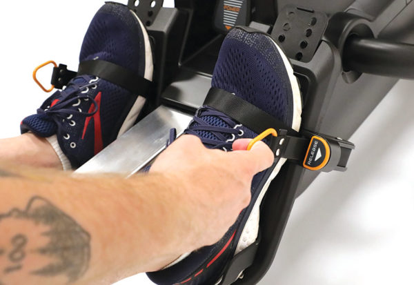 zaczepy w wioslarzu ergometrze powietrzno magnetycznym OctaneRO