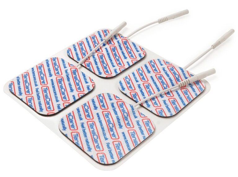 Elektrody żelowe 5x5 cm TensCare do elektrostymulatorów TENS/EMS