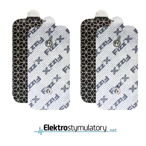 elektrody 5x10 kompatybilne z Compex 4 sztuki 2 snapy