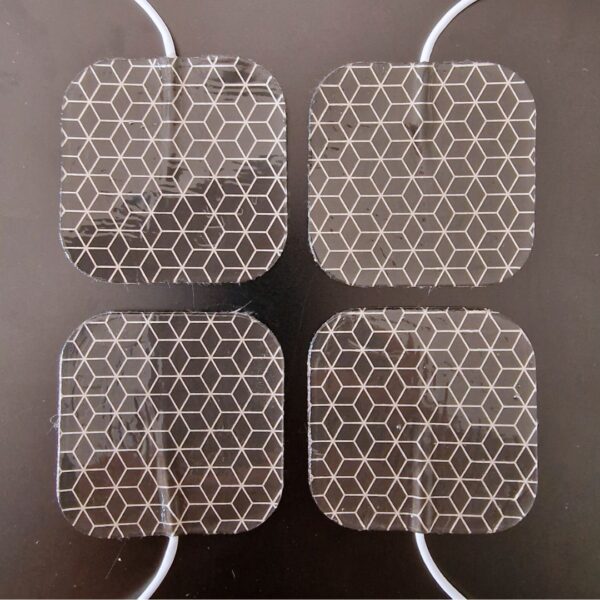 elektrody silver pro fizzx 50x50 mm