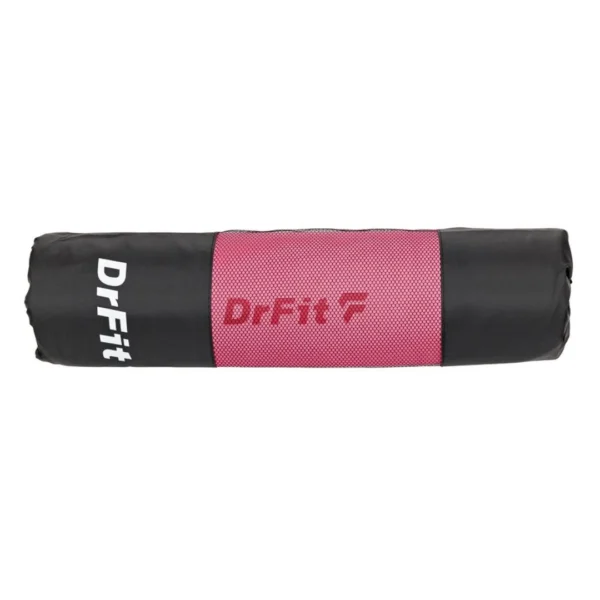 DrFit mata do ćwiczeń fitnessu i rehabilitacji różowa