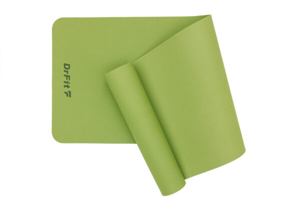 DrFit mata do ćwiczeń fitnessu i rehabilitacji zielona