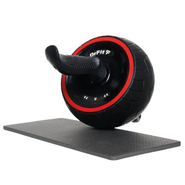 DrFit Szerokie kółko do ćwiczeń mięśni brzucha AB WHEEL