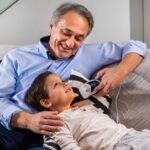 Bioptron MedAll w domu z dzieckiem