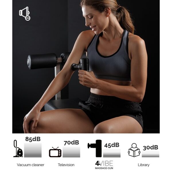 Globus 4 Vibe Massage Gun – praca do 45 dB
