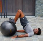 Stick Mobility Exercise Ball piłka do ćwiczeń 55 cm
