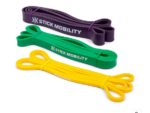 Stick Mobility Powerband guma oporowa (żółty, zielony, fioletowy)